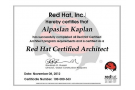 First Red Hat Certified Architect in Turkey